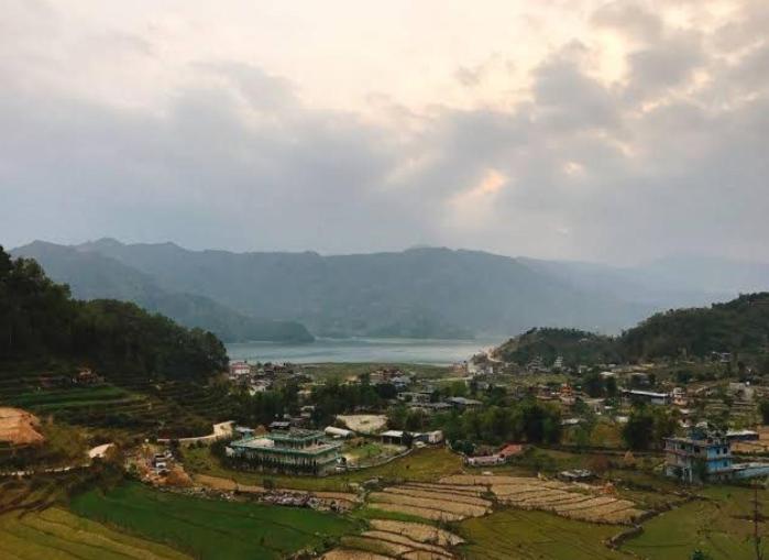 Gautam Garden Guest House Pokhara Luaran gambar
